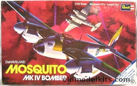 Revell 1/32 Mosquito Mk IV Bomber, H180 plastic model kit